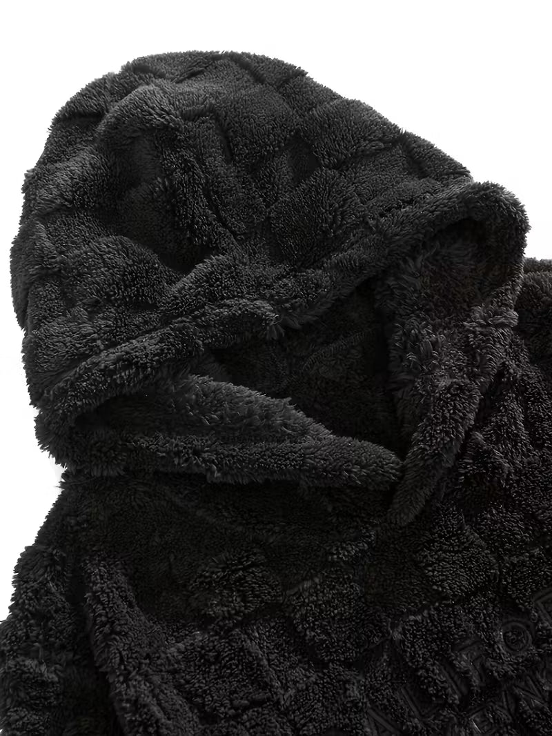 Color-Block Textured Knitted Sweater – Cream & Mocha