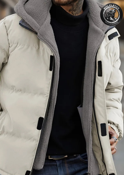 Winter Windproof Men's Faux Jacket