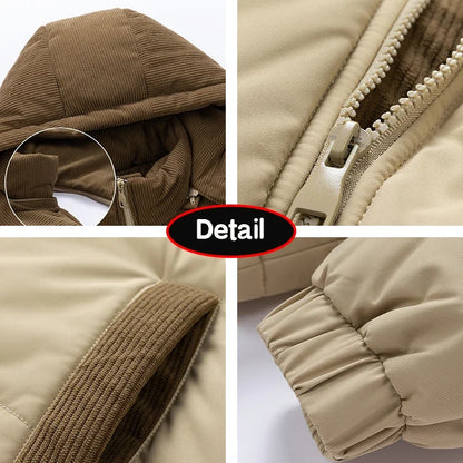 Men’s Removable Hood Windbreaker