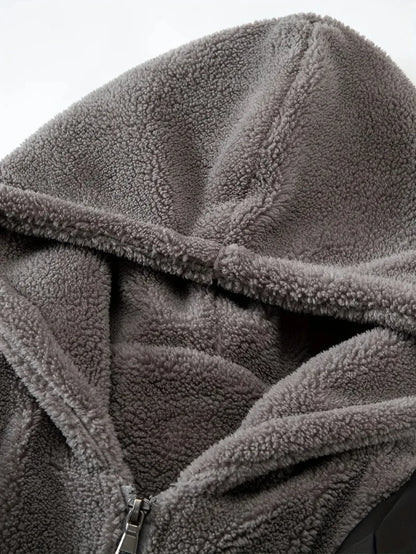 Winter Windproof Men's Faux Jacket