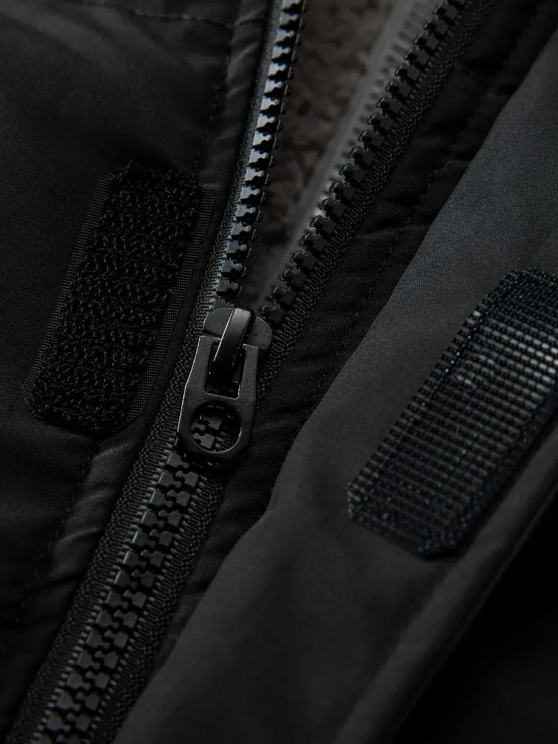 Winter Windproof Men's Faux Jacket