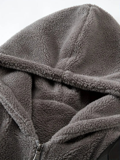 Winter Windproof Men's Faux Jacket