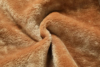 Men’s Suede Leather Jacket – Warm Winter Coat