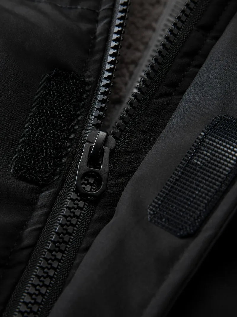 Winter Windproof Men's Faux Jacket