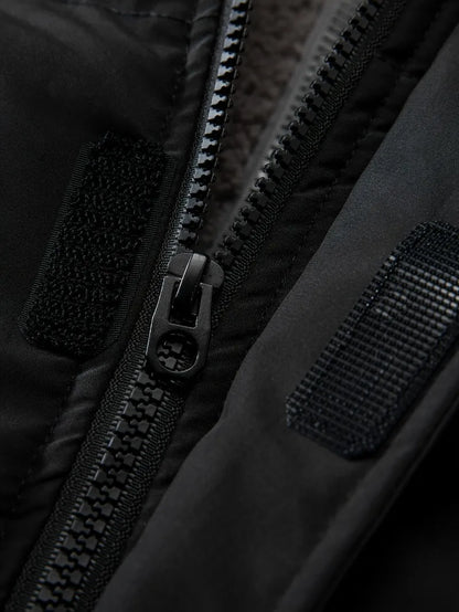 Winter Windproof Men's Faux Jacket