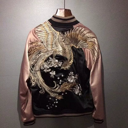 Phoenix Sakura Bomber Jacket
