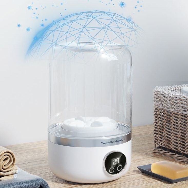 Mini Wireless Portable Washing Machine – Smart Underwear & Sock Washer, Anti-Bacterial